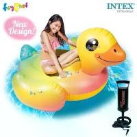 ราคา เรือยาง Intex ส่งฟรี แพเป็ดน้อย 1.47x1.47x0.81 ม. รุ่น 57556 + ที่สูบลมดับเบิ้ลควิ๊ก วัน ขนาดใหญ่ (1732018314074687232)