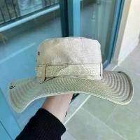 ราคา ร้อน กปีกกว้าง9cm/ หมวกบักเก็ตเดินป่า ปีกกว้าง หมวกกันแดด ตั้งแคมป์ ปีนเขา มีสายคล้องคอ ปีกกว้าง หมวกบักเก็ต (1731921199143749164)