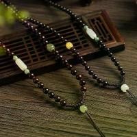 ราคา สร้อยคอลูกปัด Xiaoye Zitan พร้อมจี้หยกเหอเทียนสีทองและเชือกแขวน สร้อยคอจี้หยก จี้พระพุทธรูป พระเครื่อง เชือกแขวน ขายร้อน (1731803811282912658)