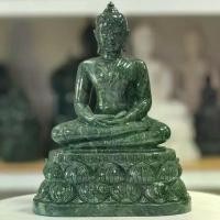 ราคา พระบูชา พระพุทธรูป แกะสลัก รูปทรง พระแก้วมรกต หรือ พระแก้วเศียรโล้น ปางสมาธิ ขนาดหน้าตัก 7 นิ้ว พร้อมฐาน สูงรวม 13 นิ้ว (1730824161768868509)