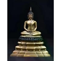 ราคา จัดส่งในกรุงเทพฯ พระบูชา พระพุทธสิหิงค์ ฐานบัวดำ ​ วัดบวรนิเวศวรวิหาร หน้าตัก5นิ้ว เนื้อทองเหลือง ปีพ.ศ.2500 (1732318976791382637)