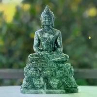ราคา พระบูชา พระพุทธรูป พระแกะสลัก รูปทรง พระแก้วมรกต ปางนั่งสมาธิ หินเขียว หน้าตัก 3 นิ้ว สูง 6.5 นิ้ว น้ำหนัก 1.2 กิโลกรัม (1730860060337080351)