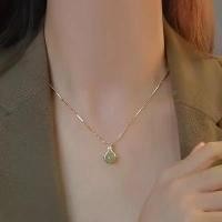 ราคา สร้อยคอเหล็กไททาเนียมหยกเหอเทียน, สำหรับผู้หญิง, จี้เอนกประสงค์, ราคาไม่แพง, หรูหรา, โซ่กระดูกไหปลาร้าช่อง, โชคเกอร์แฟชั่น, เทรนด์เครื่องประดับ amulet จี้ พระหลวงพ่อโสธร เหรียญ (1732316159546329524)