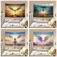 ราคา ผ้าพื้นหลังปีกนางฟ้า เหมาะสำหรับห้องนอน ห้อง หอพัก และห้องนั่งเล่น ผ้าปูตกแต่ง ตกแต่งผนัง กรอบ รูป ใส่ โปสเตอร์ พระปิดตา หลวงพ่อแก้ว ตะกรุด ฝัง แขน โมบาย ไล่ นก wind chi (1731502819321349402)