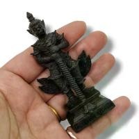 ราคา ท้าวเวสสุวรรณวัดจุฬามณี พระพักตร์หน้ายักษ์ เนื้อตะกั่วสีดำ 4นิ้ว ของสะสม (1731951866555172500)