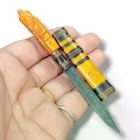 ราคา พระขรรค์ด้ามฤาษีแหลวงพ่อเดิม วัดหนองโพ ยาวประมาณ 4.5 นิ้ว ของสะสม (1731951934042703508)