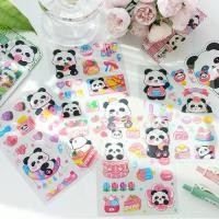 ราคา แพนด้า สติ๊กเกอร์ฝ้า สัตว์เลี้ยง สไตล์การ์ตูนน่ารัก 4 แผ่น สติ๊กเกอร์คู่มือ ฝ้า ถ้วยน้ำ โปสการ์ด ลายตกแต่ง (1731164212263422719)