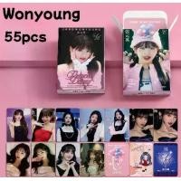 ราคา โฟโต้การ์ด, การ์ดโลโม่, โปสการ์ด Kpop, WONYOUNG IVE, 55 ชิ้น/กล่อง, คอลเลกชัน (1731037083575486528)