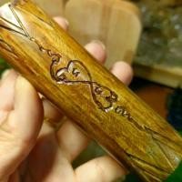 ราคา เครื่องรางก ต หลวงพ่อเดิมแกะคชสาร ตะกรุด ของเก่า เนื้อฉ่ำๆ แกะคชสาร (1731426926365345240)