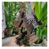 ราคา COD ศาล ใหญ่ หลังคา1ชั้น ศาลไม้ พระภูมิ ศาลพระภูมิ ศาลพระภูมิไม้ ศาลตายาย เรือนไทย บ้านทรงไทย ไม้สัก เพื่อศิริมงคล (1731574299886061014)