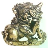 ราคา เครื่องประดับยูนิคอร์น, เครื่องประดับโบราณ, วัสดุทองเหลือง, เครื่องประดับสำนักงาน, 3.1x3cm (1731738146742633793)