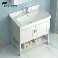 ราคา ตู้เก็บของห้องน้ํา อ่างล้างหน้า ชุดตู้ห้องน้ำพร้อมกระจกติดผนัง ตู้ห้องน้ํา ตู้วางอ่างล้างหน้า ชุดอ่างล้างหน้า เซรามิค z (1731907731829917598)