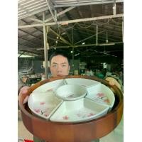 ราคา ถาดออเดิฟ เซรามิค ชุดXL แยกชิ้น(กรอบข้าง5+ตรงกลาง1+ถาดไม้หูจับ1) ลายซากุระเจแปน รวมกันแล้วขนาด 15 นิ้ว ออกใบกำกับภาษีได้ รหัส122624 (1731599382708194145)