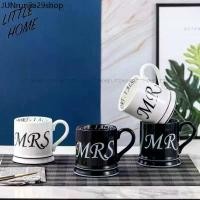 ราคา ขายร้อน LITTLEHOME XYW-6629 แก้วกาแฟ ถ้วยเซรามิค แก้วน้ำ แก้วคู่ เซรามิค สามารถเข้าไมโครเวฟ (1731399936885294104)