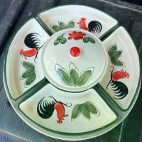 ราคา ถาดออเดิฟ เซรามิค แยกชิ้น ลายไก่ รวมกันแล้วขนาด 12 นิ้ว ออกใบกำกับภาษีได้ (1731275295243275105)