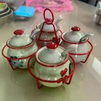 ราคา ชุดเครื่องปรุงเซรามิค ชุดพวงพริก พวงเครื่องปรุง ชุดเครื่องปรุง ลายไก่ ถ้วยน้ำปลา ถ้วยเครื่องปรุง ถ้วยน้ำพริก ถ้วยมีฝา ถ้วย เซรามิค (1729626707506531169)