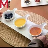 ราคา M KITCHEN ถ้วยน้ำจิ้ม ถ้วยซอส เซรามิค เหมาะสำหรับใช้ในร้านอาหารญี่ปุ่น เกาหลี ชาบู หมูกระทะ เข้าไมโครเวฟได้ JT/A10 (1731790783826593810)