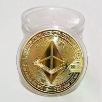 ราคา เหรียญที่ระลึก, Ethereum และ Bitcoin, ชุบทองและเงิน, ของที่ระลึกสกุลเงินดิจิตอล, ของสะสมโลหะ (1732117430115076747)
