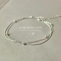 ราคา GLAMORพร้อมส่ง สร้อยข้อมือเงิน Snake Bone Chain สร้อยข้อมือเงิน สร้อยข้อมือเงิน สร้อยข้อมือผู้หญิง ตัส เซอร์ เวย กำไลเชือกเทียน กํา ไล bluelock คอแฟชั่น สตรี ของ got 7 (1731563810935835298)