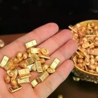 ราคา แท่งทองขนาดเล็ก ชุบทองแท้ ขายดี เหมาะสำหรับเป็นของขวัญขึ้นบ้านใหม่ รวบรวมความมั่งคั่ง เครื่องประดับตกแต่งสำนักงานที่บ้าน พระสมเด็จวัดระฆัง ปี บัว ใส ขา ตั้ง คู่ บน ป้าย ต้น (1731705754060162171)