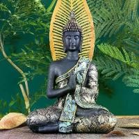 ราคา เครื่องประดับพระพุทธรูป สไตล์ไทย เหมาะสำหรับห้องนั่งเล่นและตู้ทางเข้า ตกแต่งงานฝีมือเซน ตกแต่งรถ สไตล์เอเชียตะวันออกเฉียงใต้ ตะกรุด เขี้ยวเสือ ของ ตี๋ใหญ่ พระพุทธรูป เณร (1731883833463966693)