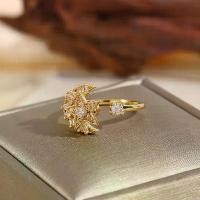 ราคา แหวนเปิด, การออกแบบที่หมุนได้ 360°, ฝังไมโครเพทายทองแดง, การออกแบบดาวและดวงจันทร์, ชุดเฉพาะ, ขายร้อนข้ามพรมแดน แหวน จาก แหวน ลูก แหวนปลากระเบน แหวน พรหมประสิทธิ์ แหวน ปราบมาร (1731491009744177394)