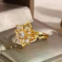 ราคา แหวนเปิดดอกไม้, การออกแบบพิเศษ, หินเพทายหมุนได้ 360°, ฝังไมโครสีบรอนซ์, ขายร้อนข้ามพรมแดน แหวน ลูก แหวนปลากระเบน แหวน พรหมประสิทธิ์ แหวน ปราบมาร แหวน นางกวัก แหวน หาง (1731508421483858162)