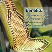 ราคา ALTA Industries-หุ้มเบาะ ลูกปัด เบาะรองนั่ง ประดับลูกปัดไม้ แฟชั่นฤดูร้อน สําหรับรถยนต์ หุ้มเบาะรถยนต์ลูกปัดไม้คลายปวดเมื่อย เบาะรองนั่ง ลูกปั (1729781585514170505)