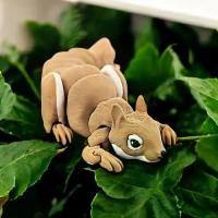 ราคา ของเล่นโมเดลกระรอก, ข้อต่อเคลื่อนย้ายได้, พิมพ์ 3 มิติที่สมจริง, ตุ๊กตากระรอก Diceratops, หัตถกรรม, สำหรับเด็ก, กระรอกพิมพ์ 3 มิติ, การออกแบบกระรอก (1731438769425450884)