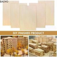 ราคา วัสดุทำโมเดล DIY, BAOYO, น้ำหนักเบา, เหมาะสำหรับการสร้างและแกะสลัก, หัตถกรรม, สำหรับของเล่นโมเดล, กระดานงา, ชิ้นไม้, สี่เหลี่ยมผืนผ้า, แผ่นไม้อัด (1731415027753452987)