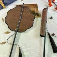 ราคา พัดลม สไตล์โบราณ พัดลมเอว พัดลมกลมฮั่นฝูแบบม้วนได้ สไตล์จีน ด้ามสั้น แบบพกพา ห้อยเอว ภาพถ่าย พัดลมวินเทจ ปี 2025 (1732024908864193553)