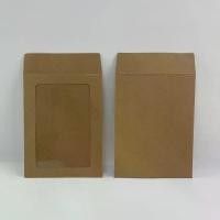 ราคา ซองจดหมายหน้าต่างเต็ม A4 10 ชิ้น โปร่งใสด้านเดียว เหมาะสำหรับส่งจดหมาย หนังสือ ภาพถ่าย และจดหมายธุรกิจ สีน้ำตาล #EnvelopeEssentials #OfficeSolutions (1731716524307875764)