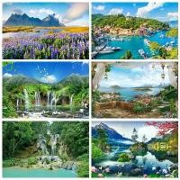 ราคา พื้นหลังภูมิทัศน์, ฤดูใบไม้ผลิทิวทัศน์ธรรมชาติ, ภูเขา, ดอกไม้, ต้นไม้, ป่า, ตกแต่งห้อง, พื้นหลังการถ่ายภาพ, ถ่ายภาพ, ภาพถ่าย (1731559931761493209)