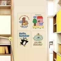 ราคา สติ๊กเกอร์ตกแต่ง สไตล์เกาหลีใต้การ์ตูนน่ารัก ห้องนั่งเล่นและห้องครัวตกแต่งห้องน้ำ ตู้โถงทางเดิน โปสเตอร์ กันน้ำ สติ๊กเกอร์ติดผนังที่สวยงาม (1732182378874571548)