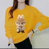 ราคา เสื้อยืด MONSTER Labubu, เสื้อแขนยาวสำหรับผู้ใหญ่ล่าสุด, สำหรับผู้หญิง, ลายอินเทรนด์ของผู้หญิง, ภาพพิมพ์ DTF ล่าสุด (1732313119060757028)