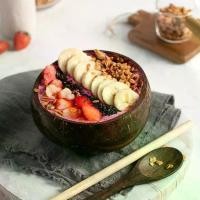 ราคา ชุดชามกะลามะพร้าว 4 ชิ้น ช้อน 2 ชิ้น ชามไม้ 2 ชิ้น ชุดชามสลัดมังสวิรัติเพื่อสุขภาพ ชามไอศกรีม ชามกะลามะพร้าวธรรมชาติ หลอด ใส่ ขนม (1731666447040742648)