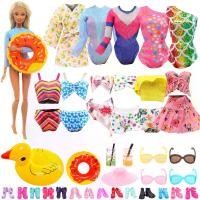 ราคา เสื้อผ้าและเครื่องประดับตุ๊กตาบาร์บี้ 20 ชิ้น แฟชั่น ชุดว่ายน้ำฤดูร้อน 1 ชุด ชุดนอน 5 ชุด รองเท้า 5 คู่ เครื่องดื่ม 1 ขวด หมวก 2 อัน แหวนว่ายน้ำ 4 อัน แว่นตา (1729732985258085328)