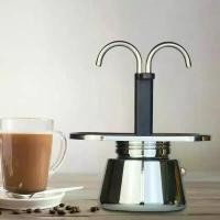 ราคา Mini Express (1Cup/2Cup) moka pot หม้อต้ม กาแฟ Double Tube Moka Pot สไตล์การระเบิด (1732031283760628773)