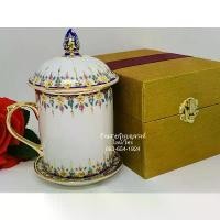 ราคา ถูกที่สุด ชุด แก้วน้ำชา กาแฟ เบญจรงค์ ขอบทอง เซรามิก ถวายพระ ผู้ใหญ่ วันเกิด เกษียณ ของฝาก ไทย ของที่ระลึกต่างชาติ หรู สินค้าขายดี (1731833661374563619)