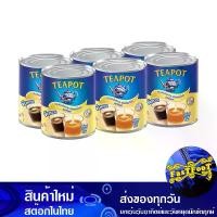 ราคา ครีมเทียมข้นหวาน 380 กรัม (6กระป๋อง) ทีพอท Teapot Sweetened Condensed Creamer ครีมเทียม ครีมเทียมข้น ครีม คลีม คลีมเทียม (1729606417403710363)