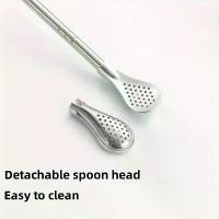 ราคา ชุดหลอดสแตนเลส 3 ชิ้น พร้อมช้อนถอดได้ ช้อนคน น้ำผลไม้ ชาฟอง พร้อมตัวกรอง แปรงหลอด อุปกรณ์ดื่ม อุปกรณ์ครัว (1731350339926132871)