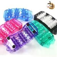 ราคา ที่นวดเท้าพลาสติกสามแถว Qianxi| โรลเลอร์นวดจุดฝังเข็มขนาดเล็ก กะลา นวด ฝ่าเท้า (1731771260186625277)