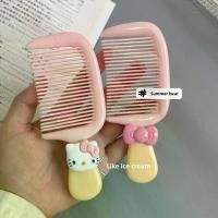 ราคา ใหม่ คิตตี้ สไตล์น่ารัก Dopamine หวี นวด ทนทาน หวีเด็ก กะทัดรัด แบบพกพา นักเรียน การ์ตูน (1731924226892531645)