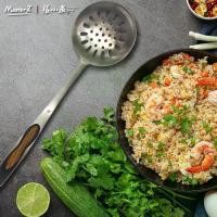 ราคา กระบวยรู กระบวยลวกสุกี้ กระบวกตักซุป กระชอนตักอาหาร สแตนเลสแท้ เครื่องครัวเครื่องใช้ อุปกรณ์ทำอาหาร (1729716282512673165)