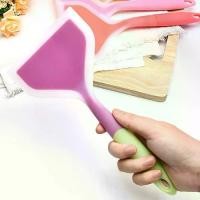ราคา อุปกรณ์ทำอาหาร, HANZY TL, ไม้พายซิลิโคนไม่ติด, เกรดอาหาร, ทนอุณหภูมิสูง, พลั่วแพนเค้ก, ไม้พายกว้างญี่ปุ่น, เหมาะสำหรับสเต็ก (1732013763180070981)