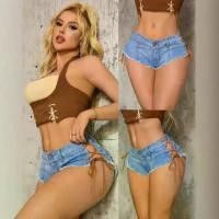 ราคา กางเกงยีนส์ขาสั้นผู้หญิง เทรนดี้เซ็กซี่ เอวต่ำ เอวต่ำ กางเกงลูกไม้ กางเกงขายาว สไตล์ยุโรปและอเมริกา การค้าต่างประเทศข้ามพรมแดน สินค้า #317 #15902 (1732125947082672969)