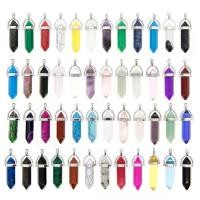 ราคา สร้อยคอจี้หินไพร์มหกเหลี่ยม, วัสดุหินธรรมชาติ, 50 ชิ้น, สินค้า #276859 (1729632566974253756)