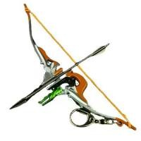 ราคา Overwatch Hanzo สินค้า โลหะผสม Genji Hanzo เยาวชนธนูและลูกศรโมเดลอาวุธ พวงกุญแจ ยาว 17 ซม. ZML (1731648467581109551)
