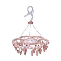 ราคา ราวตากผ้า พลาสติก มีสไตล์ พร้อมคลิปหนีบ 24 ชิ้น สีชมพู สีเขียว และสีม่วง (1731981078358427368)