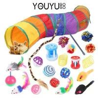 ราคา พร้อมส่ง. ของเล่นแมว ยกเซ็ท 22 ชิ้น ไม้ตกแมว อุโมงค์แมว ของเล่นแมว ของเล่นหมา ไม้ล่อแมว (1731346772832519725)